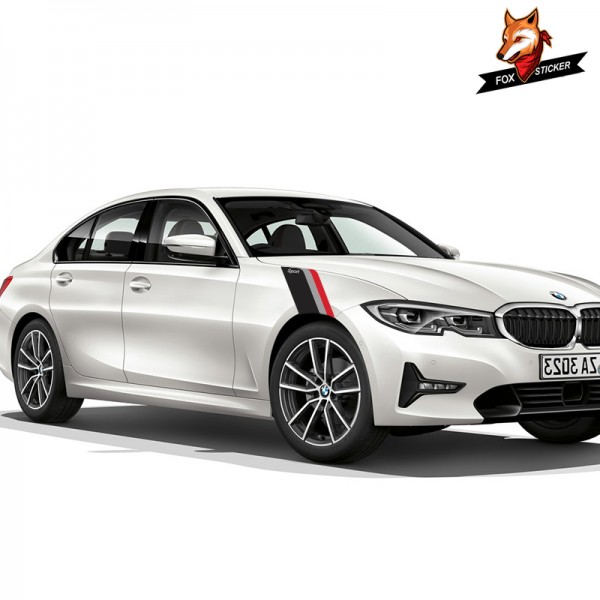Vinyl Car Side Fender Stickers Decals Car Body Decoration Car Styling Sticker Stylish for Audi A4 A3 A5 A6 Q3 Q5 Q7